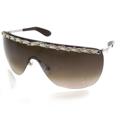 chanel sunglasses 4160-q|CHANEL Chain Sunglasses 4160Q White 15981 .